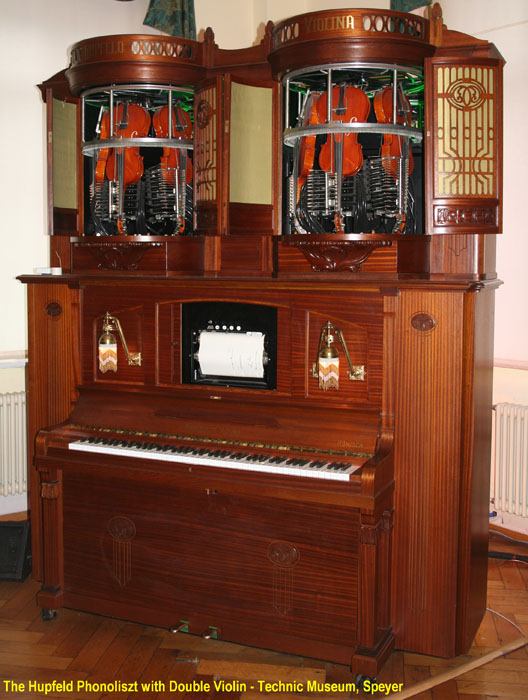 Hupfeld Phonoliszt Violana orchestrion